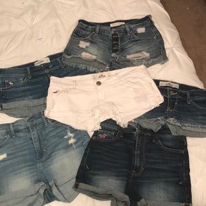 Hollister, Abercrombie & Fitch & Pacsun shorts lot